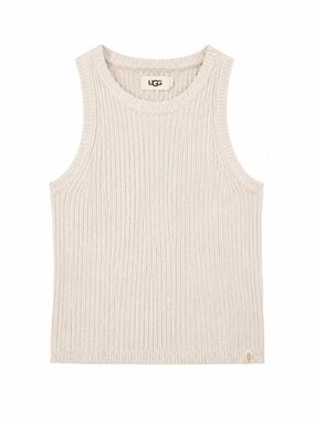 New - UGG Ribbed Cream Tank Top